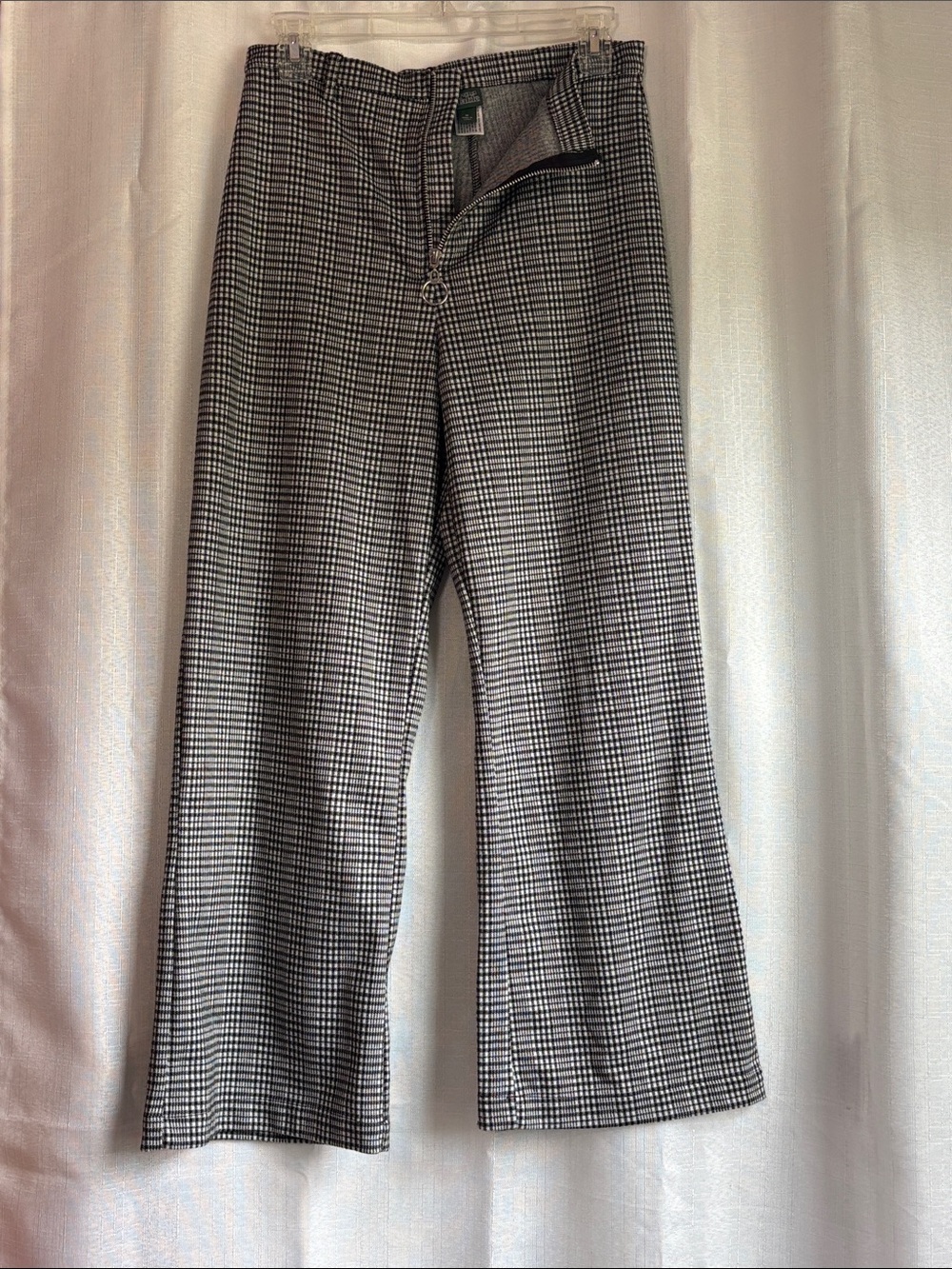wild fable Black and White Plaid Pants